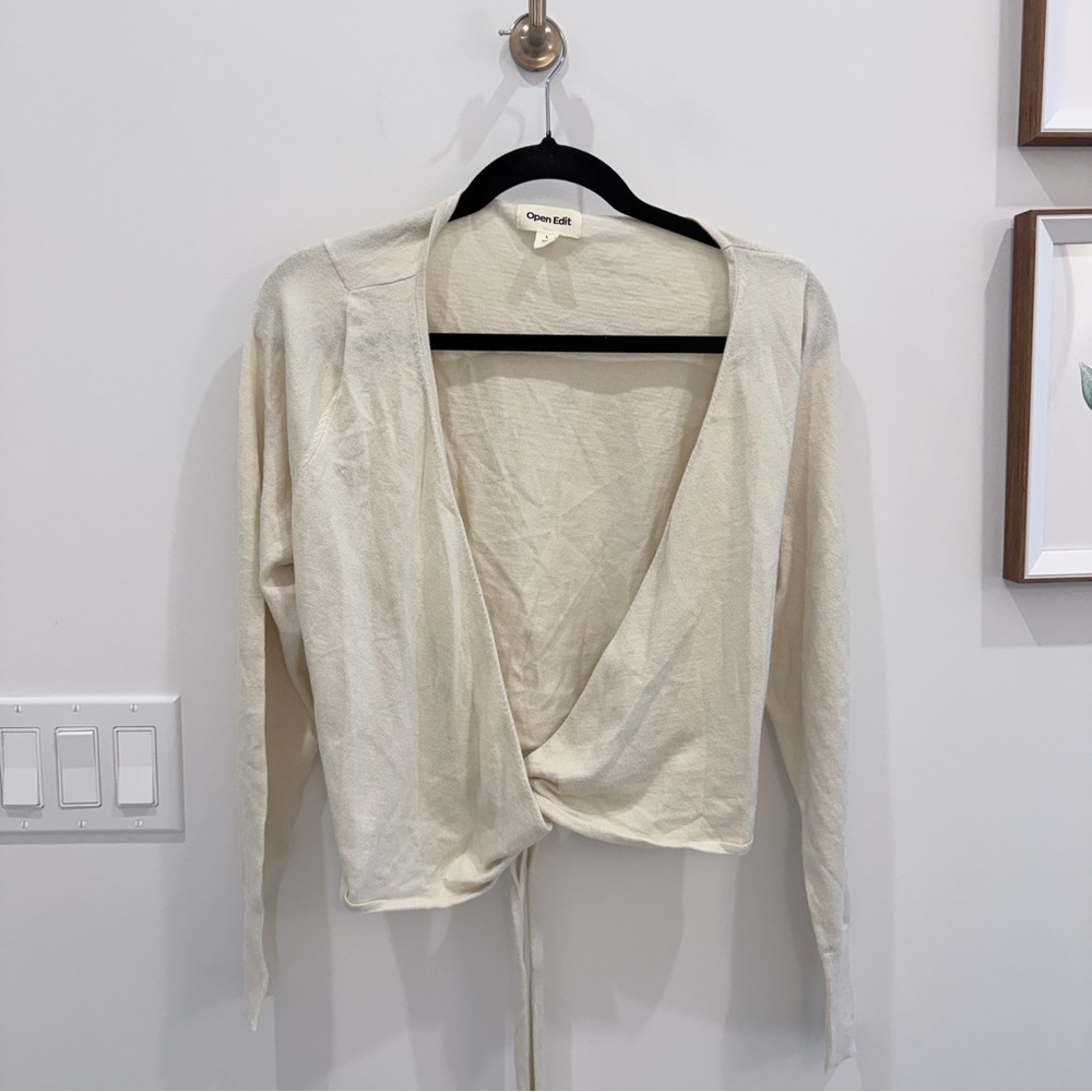 Cream Open Edit Women's Cardigan